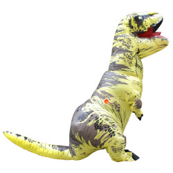 Disfraz T-rex Amarillo Inflable