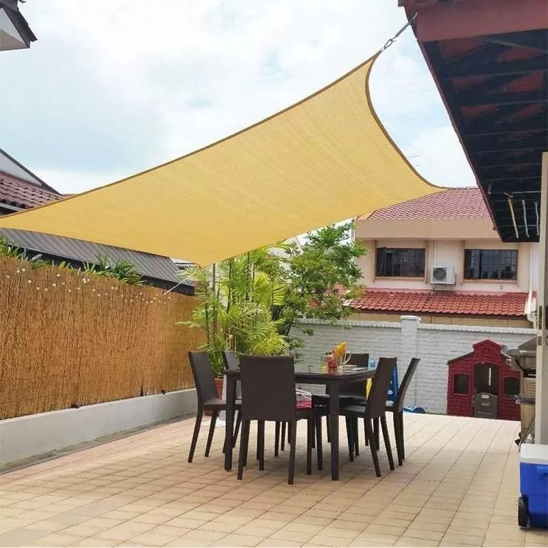 Toldo Vela Sombra Rectangular 3.5 X 5.0 Mts Beige